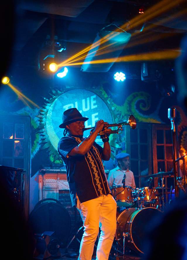 Kermit Ruffins Performing at Blue Nile on Frenchmen Street in New Orleans