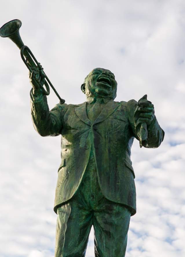 Louis Armstrong Statue - Algiers Point