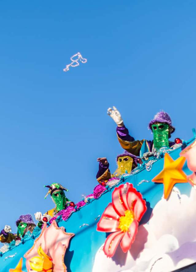 Mardi Gras Float Riders