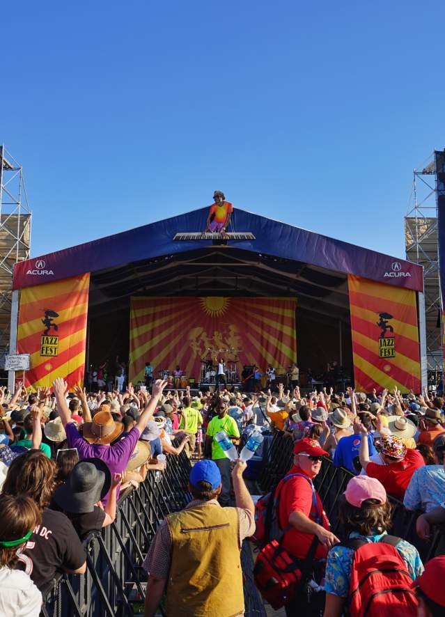 Trombone Shorty and Orleans Avenue - Acura Stage - New Orleans Jazz & Heritage Festival 2015