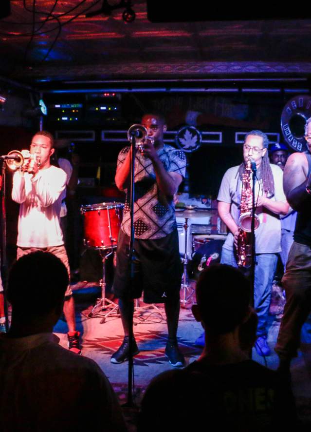 Rebirth Brass Band at Maple Leaf Bar