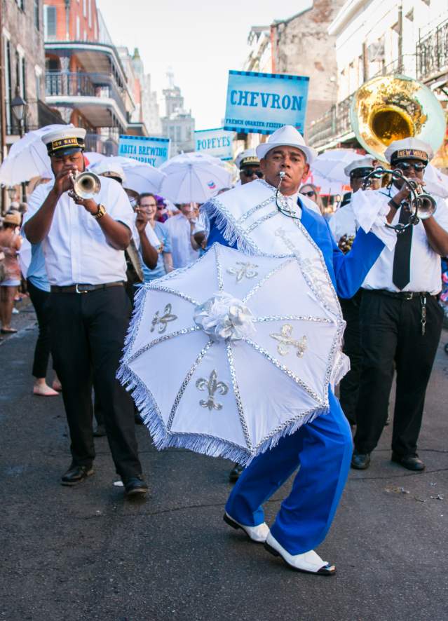 French Quarter Festival- Second Line Parade