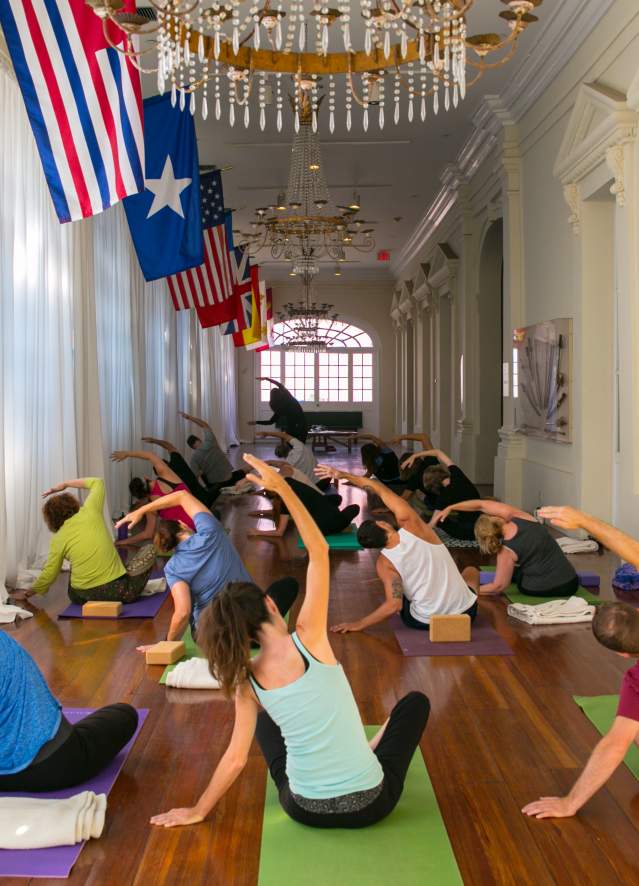 Yoga at the Cabildo- Louisiana State Museum