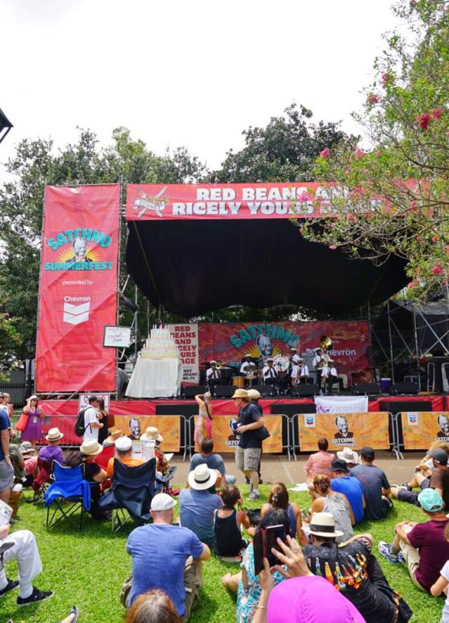 Pres Hall Brass Band - Satchmo Summerfest 2016