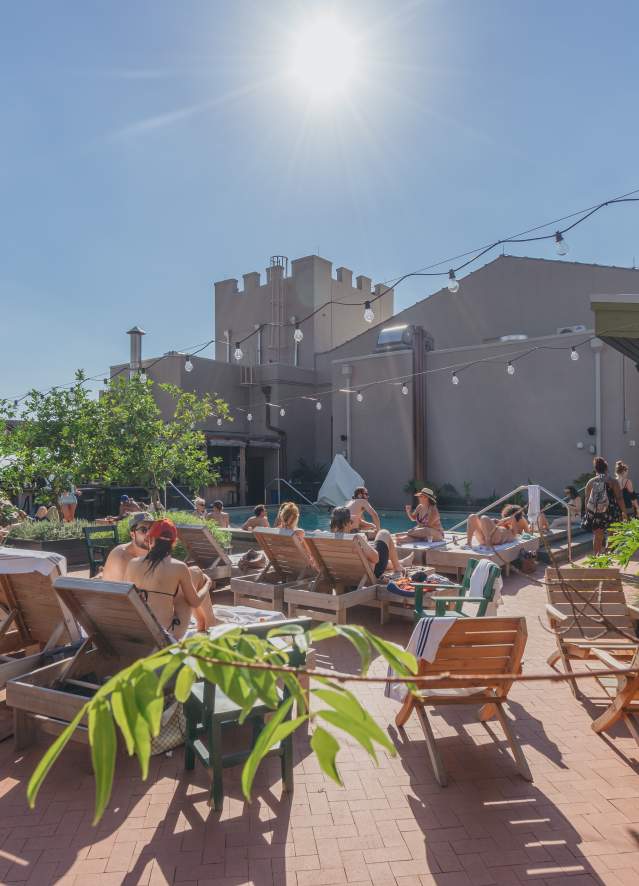 Rooftop Bar and Pool - The Barnett New Orleans