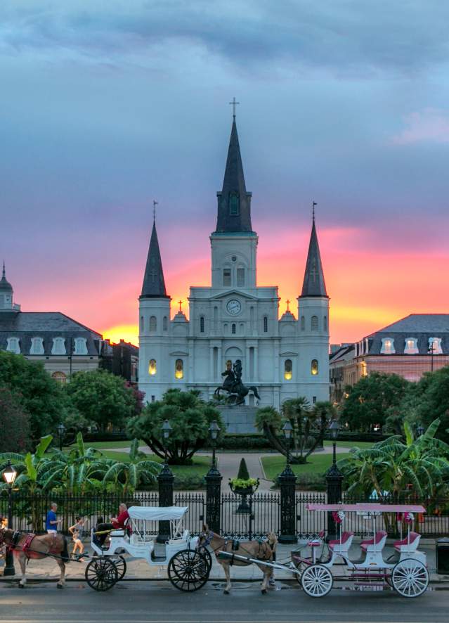 Jackson Square Sunset