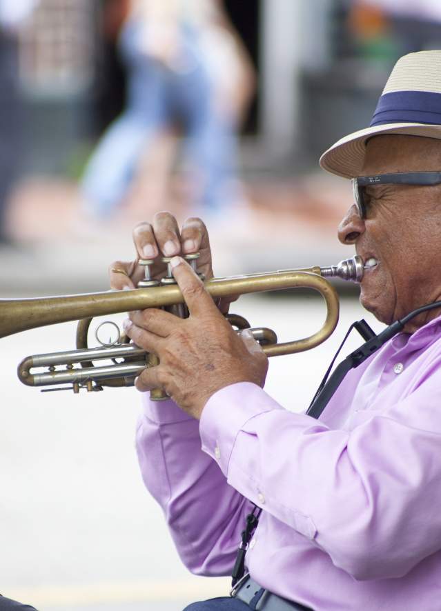 French Quarter Street Performer
