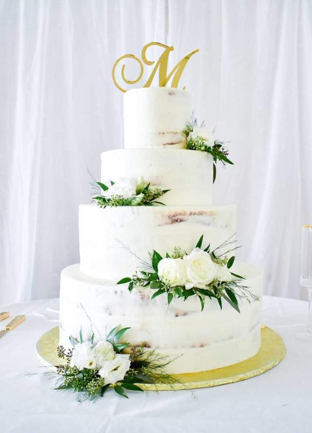 NOLA wedding cake