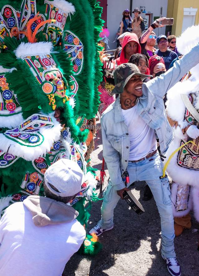 Mardi Gras Indians - Mardi Gras Day