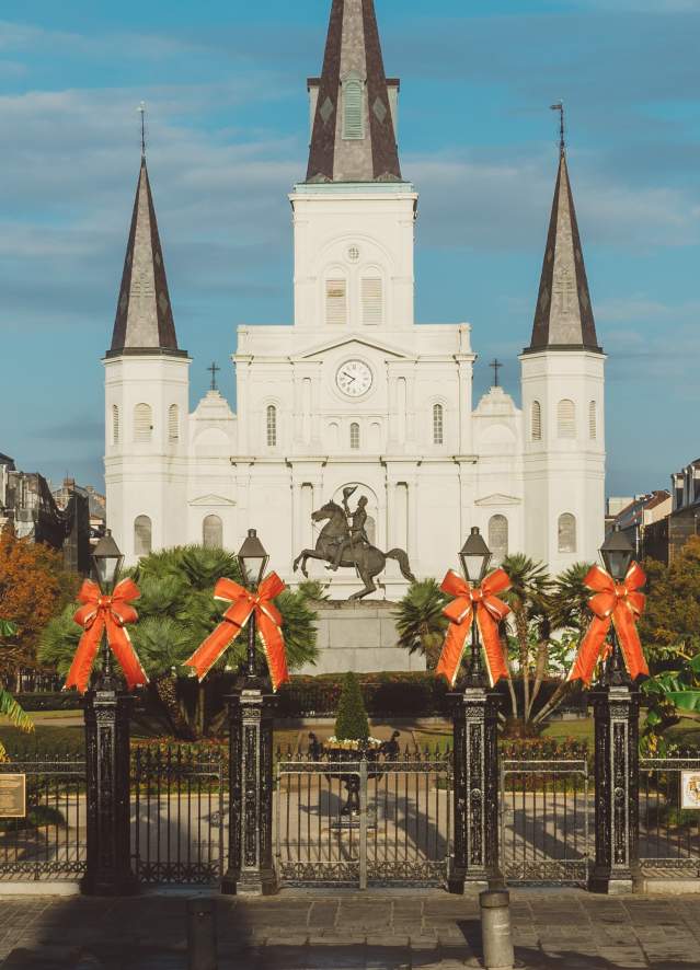 Jackson Square - Christmas Decorations