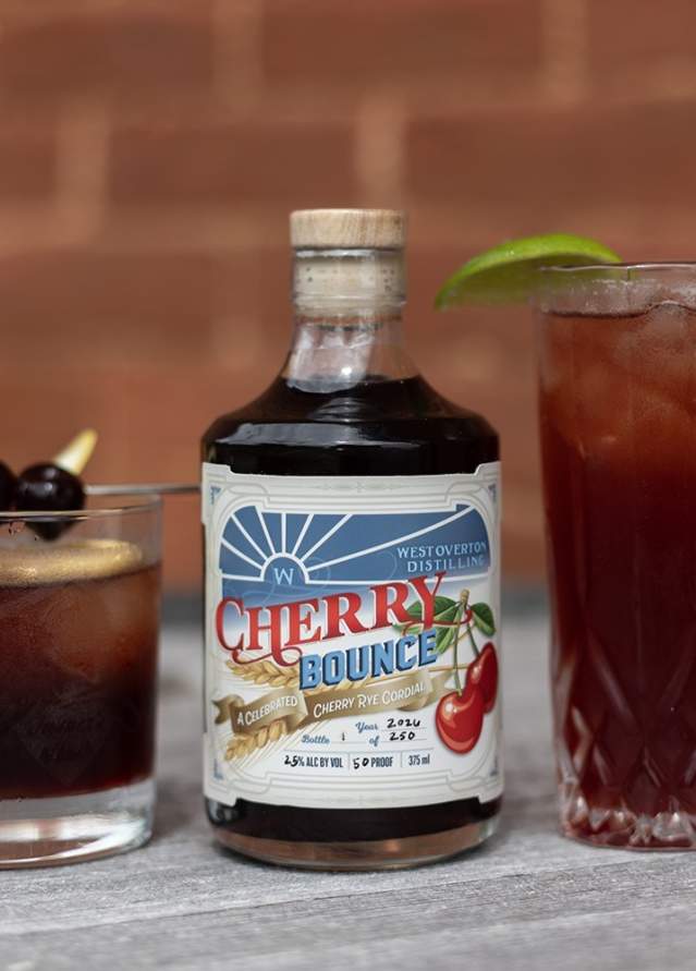 West Overton Distillery Cherry Bounce America 250 Specialty drink