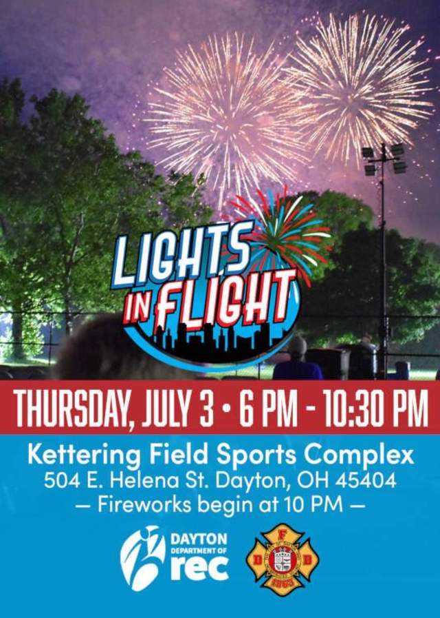 City of Dayton Lights in Flight Fireworks Celebration