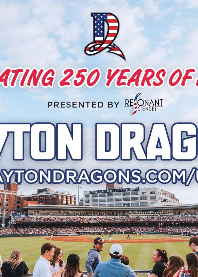 Celebrating 250 Years of America with the Dayton Dragons