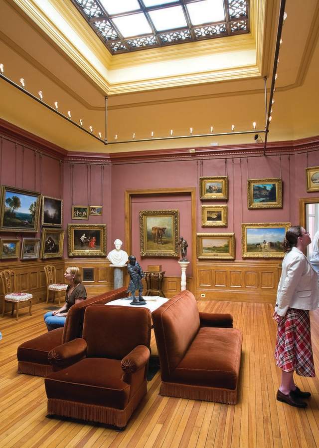 Arnot Art Museum Elmira NY Interior