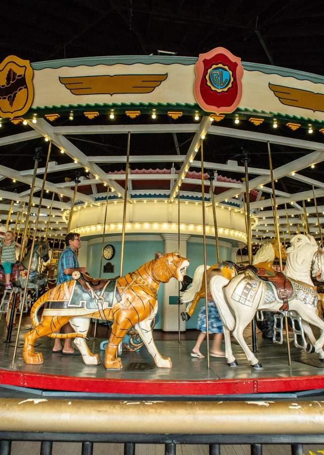 Eldridge Park carousel