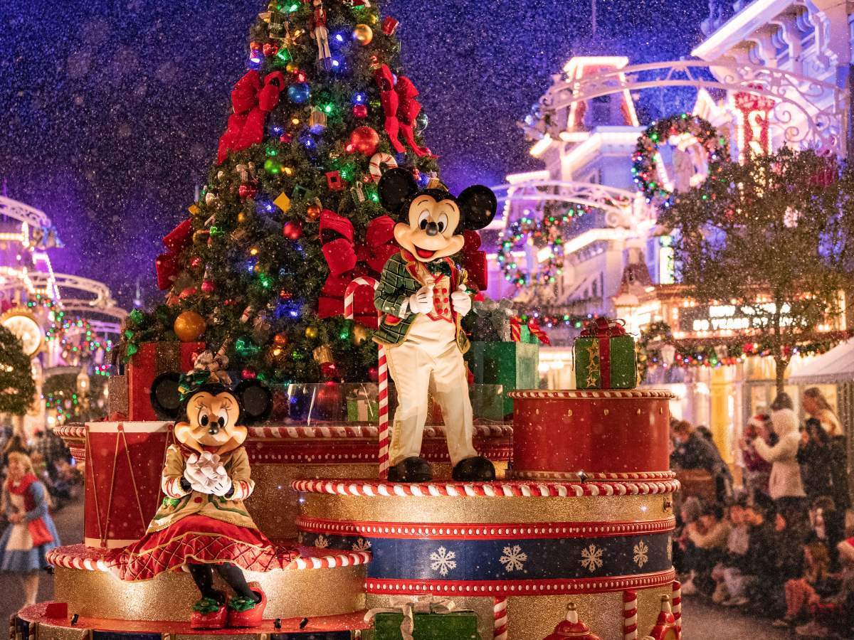 Walt Disney World holiday celebration at Magic Kingdom Park