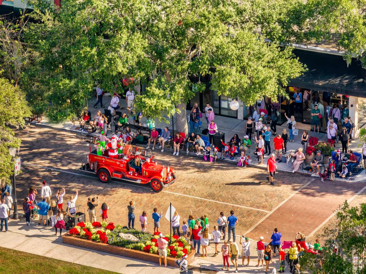 Annual Winter Park Christmas Parade in Winter Park, Florida