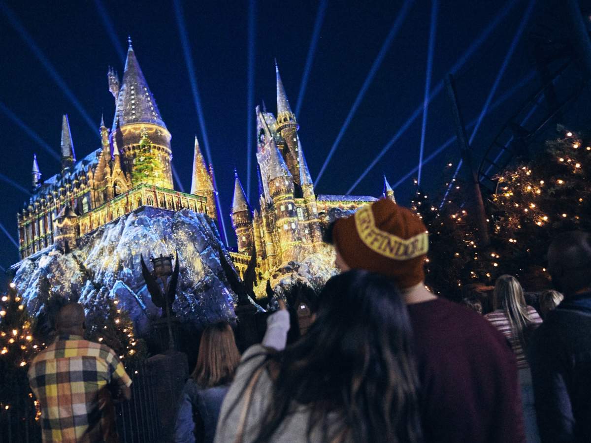 The Magic of Christmas at Hogwarts Castle during holidays at Universal Orlando Resort