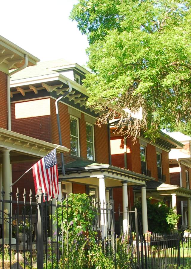 “Homes in the Highlands Neighborhood in Denver, Colorado”