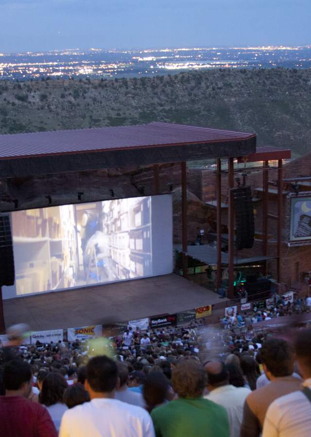 Film on the Rocks at Red Rocks Park & Amphitheatre.