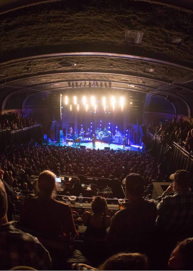 Inside the Ogden Theatre, Denver, Colorado