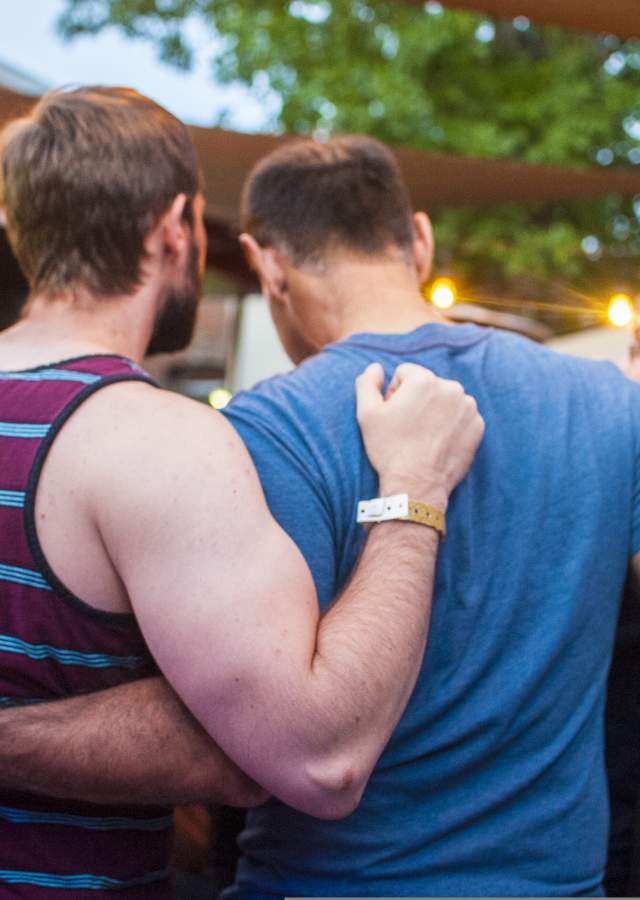 Gay couple in Denver, CO