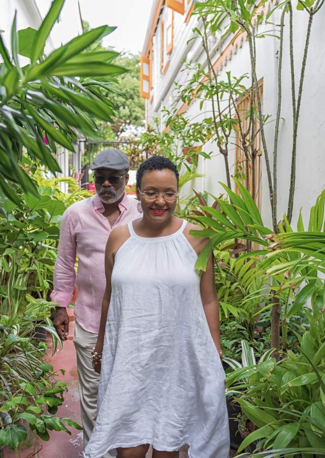 Couple in Causal Clothing