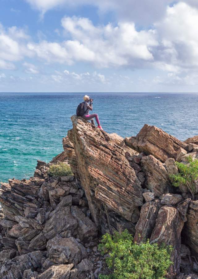 Guana Bay Hike Rocks