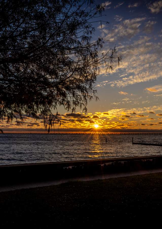 Sunset at Mandeville Lakefront