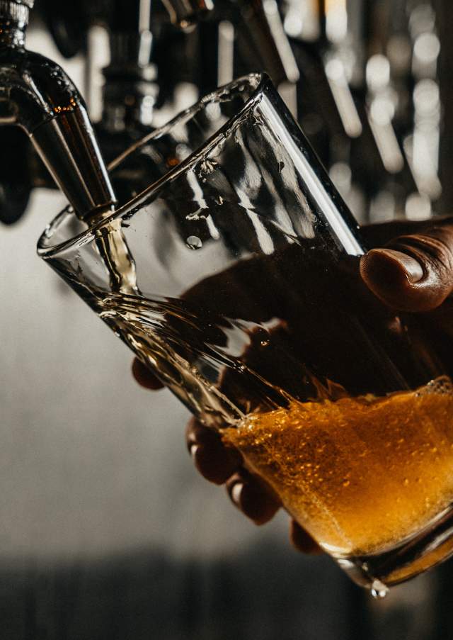 beer on tap