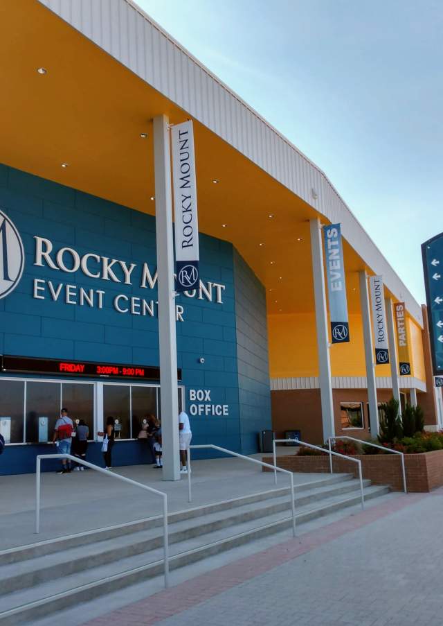 Rocky Mount Event Center Main Entrance