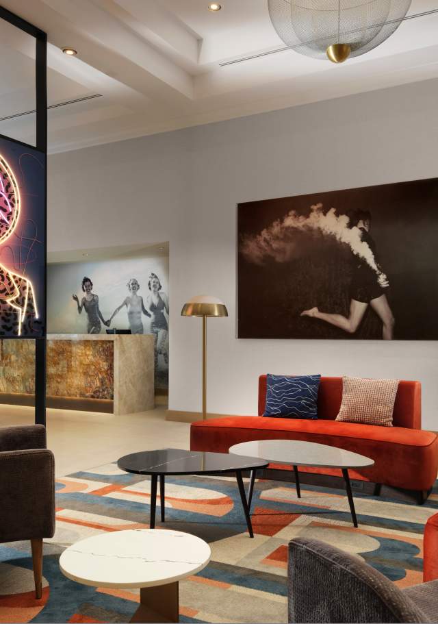 Lobby of Hotel Zessa