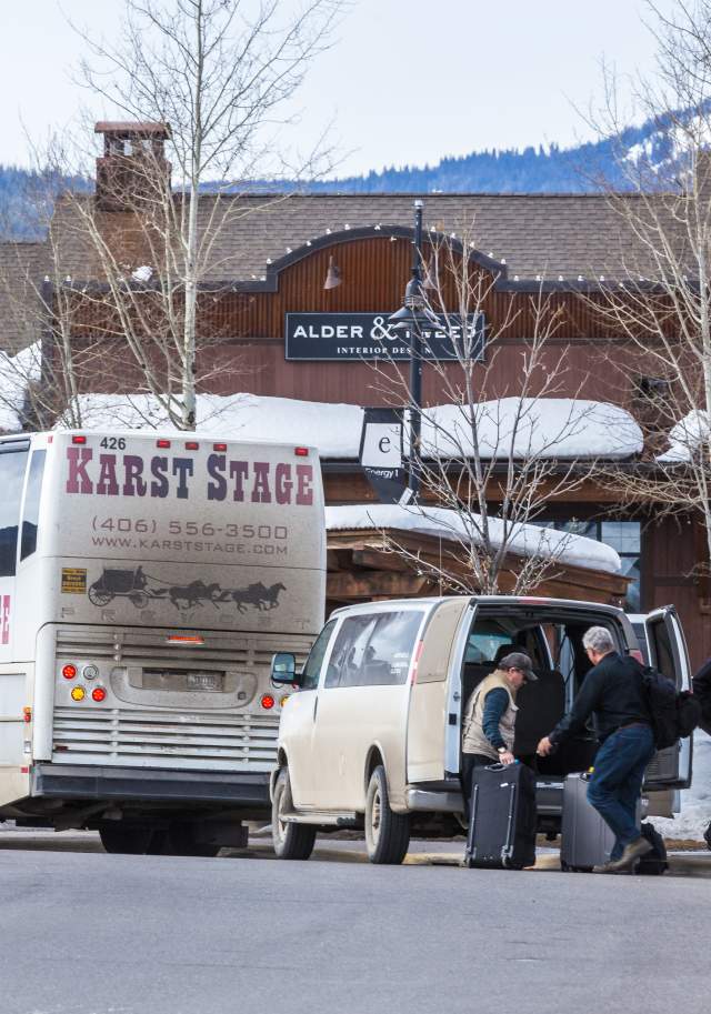 Karst Stage Bus and van