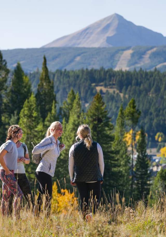 Fall Hiking in Big Sky