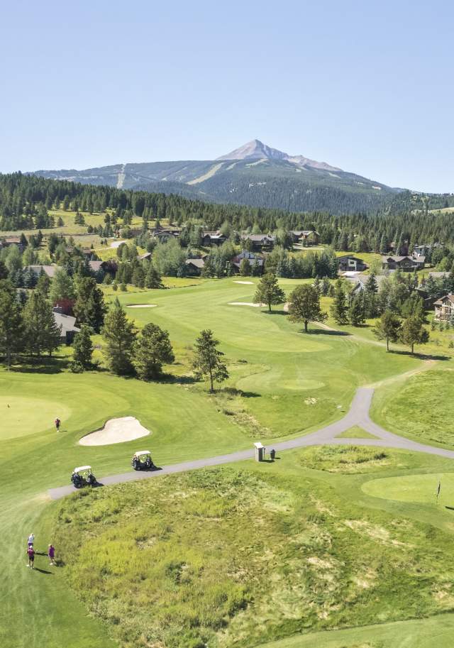 Golf Course in Big Sky