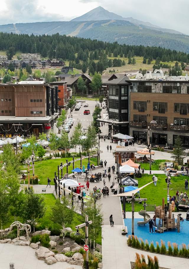 Big Sky's Town Center and Farmers Market