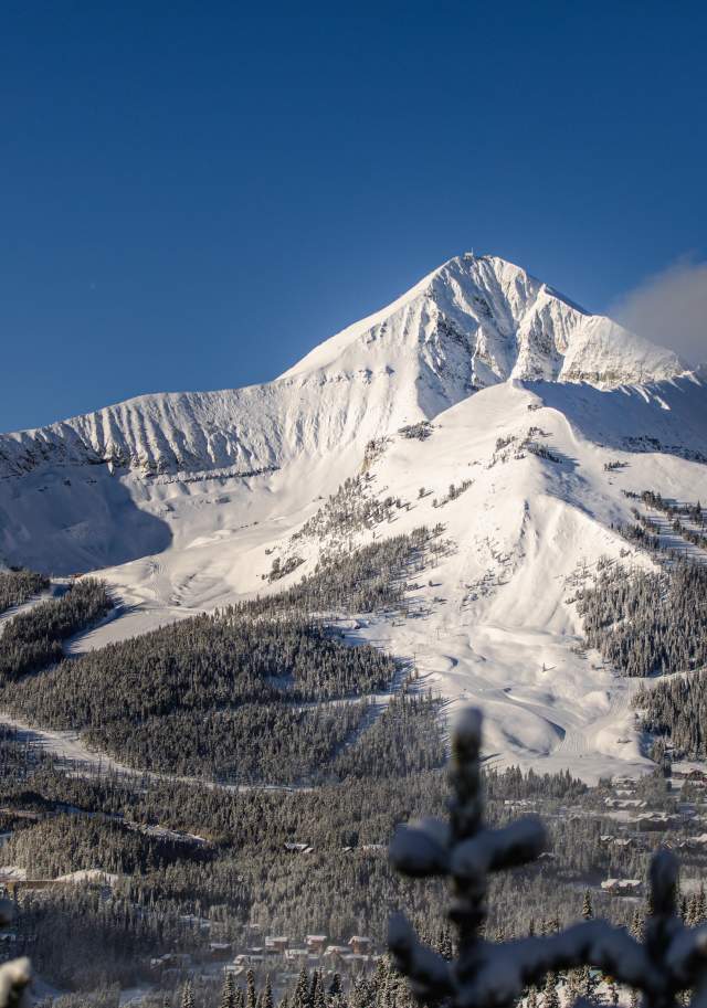 Winter on Lone Mountain