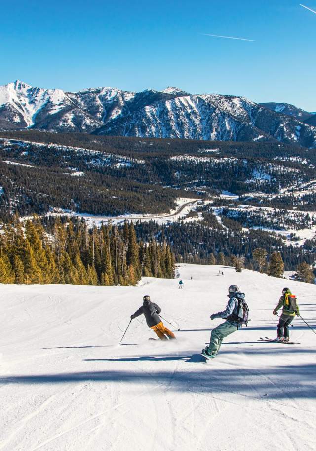 Skiing in Big Sky