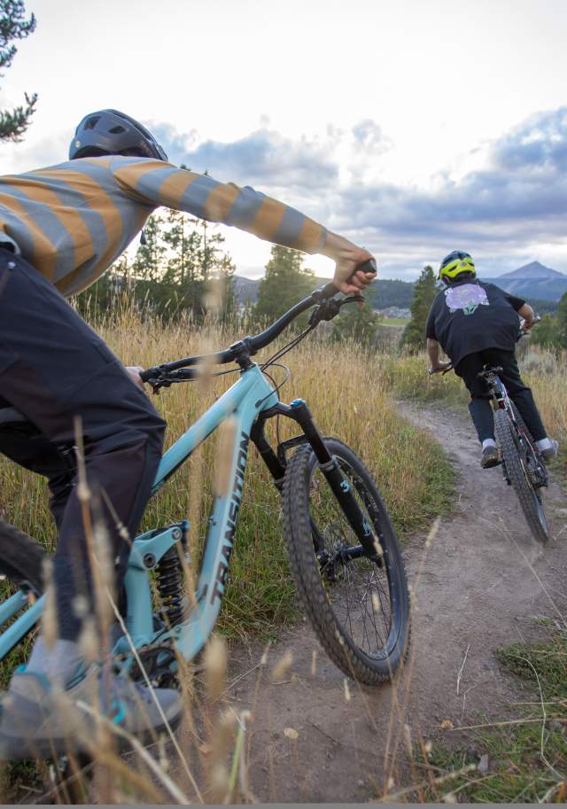 Biking in Big Sky