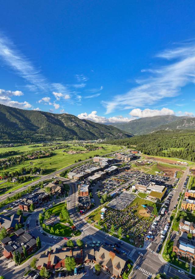 Big Sky Meadow and town center