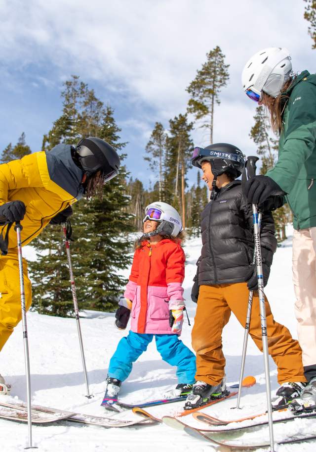Family Skiing at Big Sky Reosrt