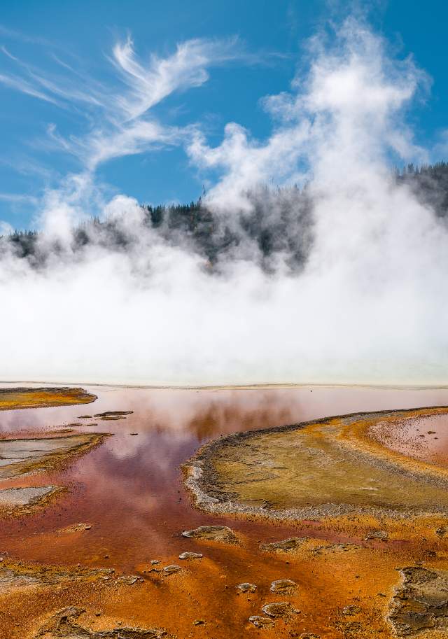 Yellowstone National Park, Grand Prismatic Spring