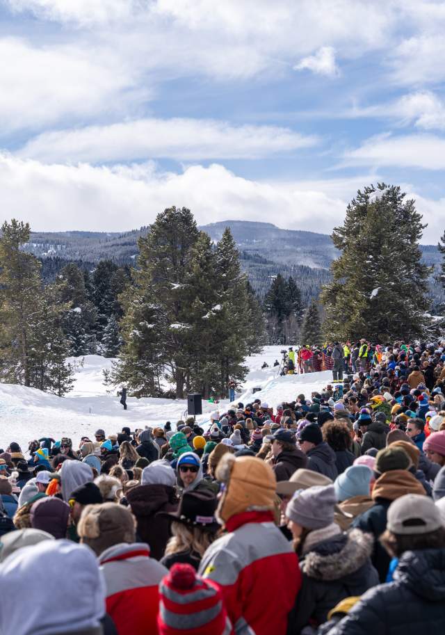 Best in the west showdown skijoring
