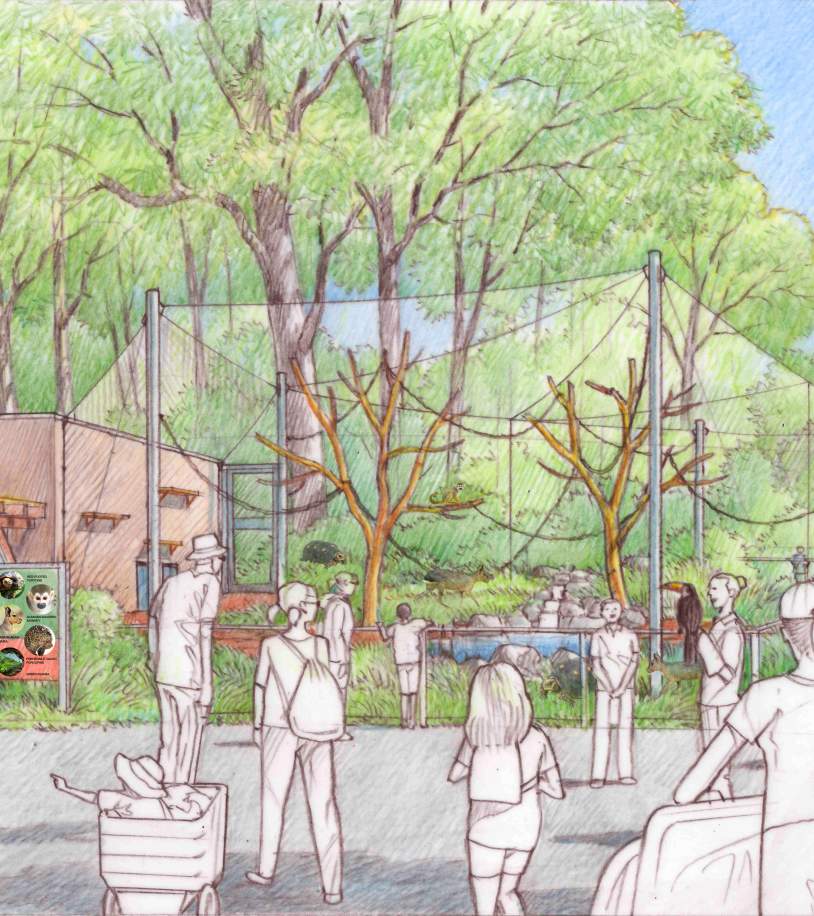 Ribbon-Cutting Opening of New Multi-species Habitat @ Brandywine Zoo