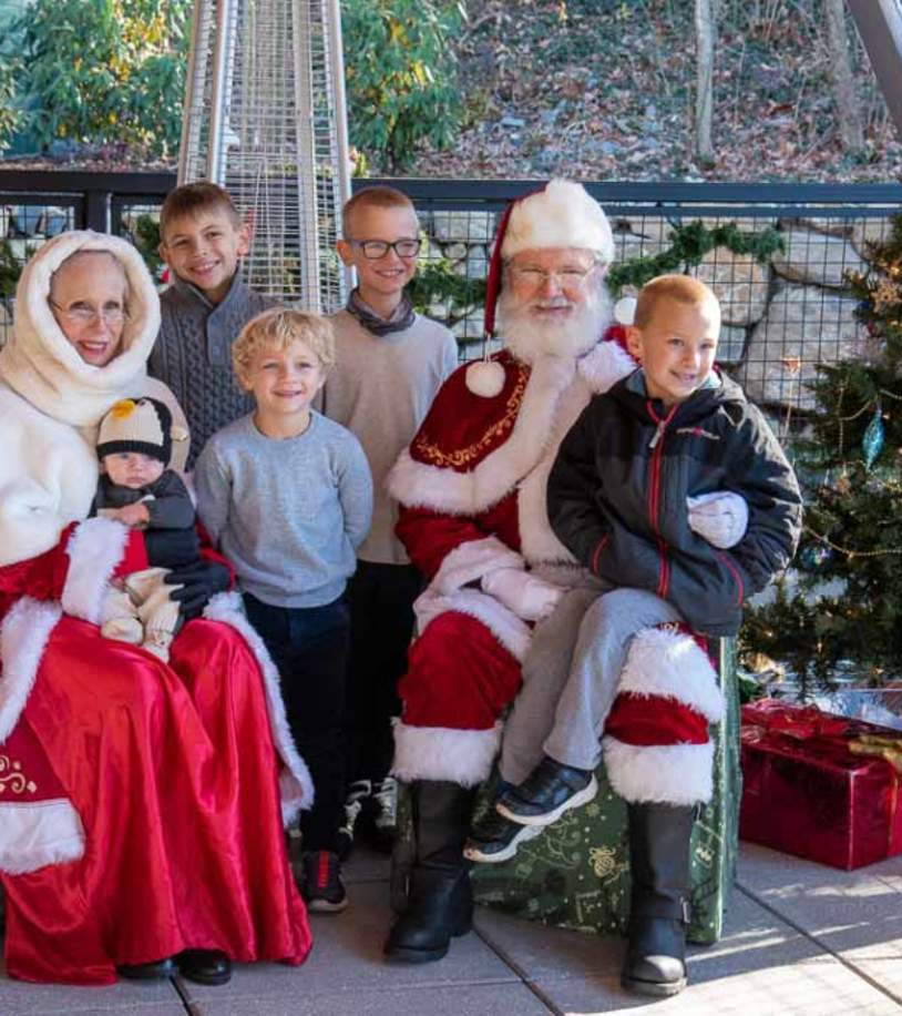 Santa @Brandywine Zoo