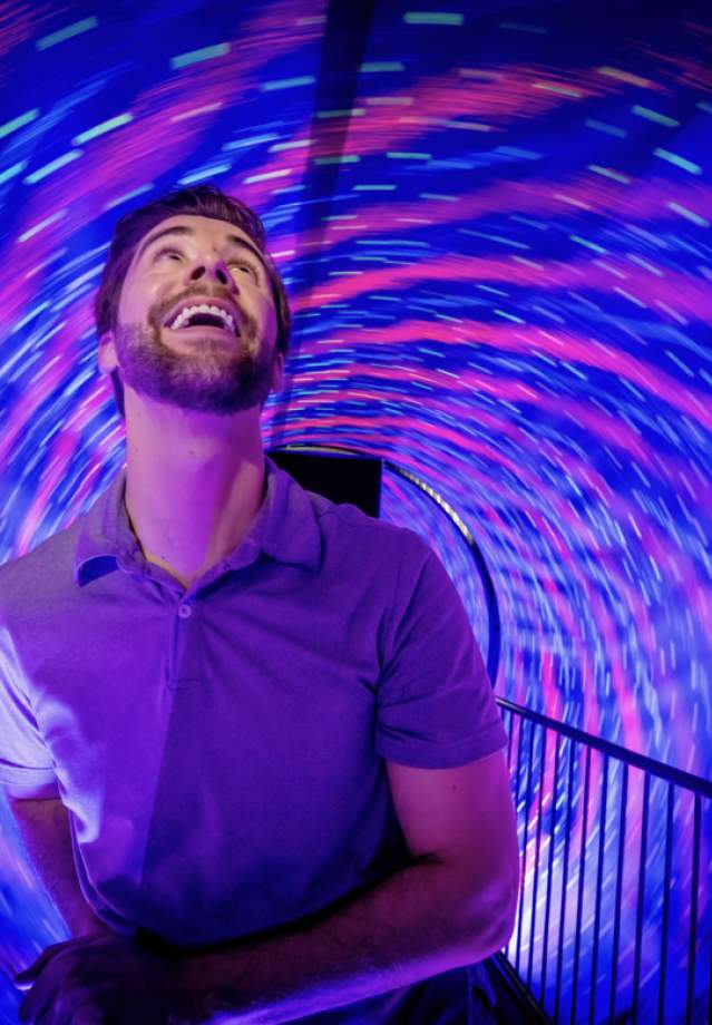 Tunnel of lights