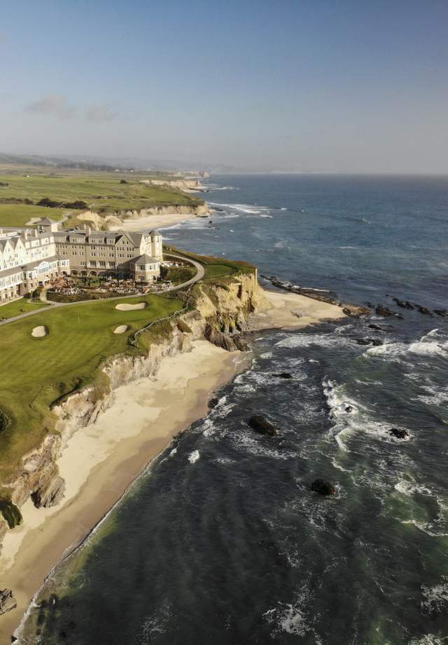 Ritz Carlton Hotel Aerial Exterior