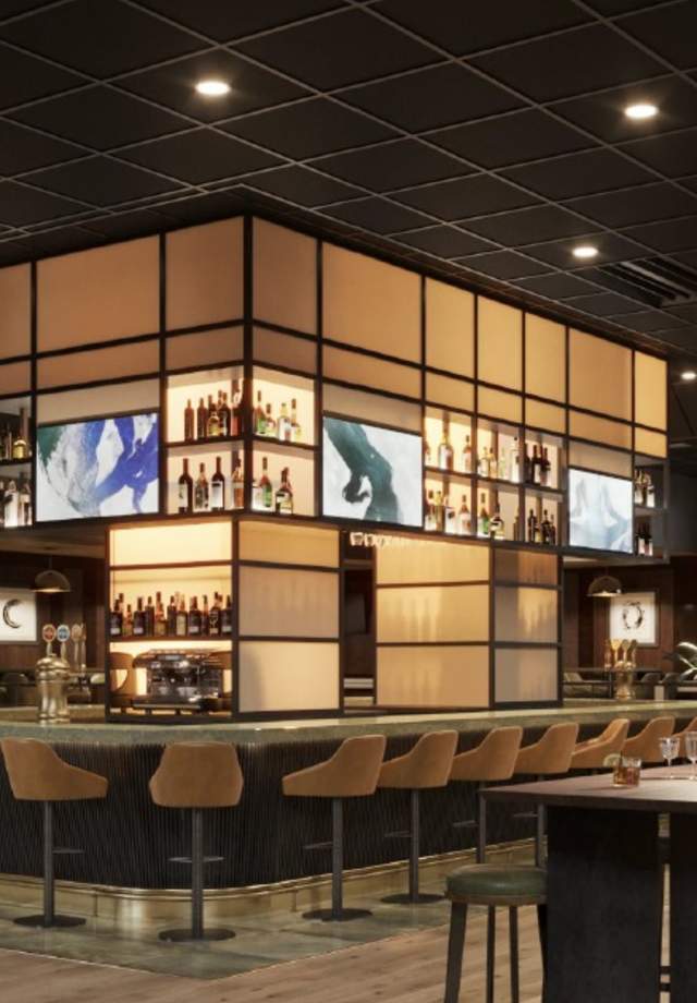 Crowne Plaza Foster City Bistro interior