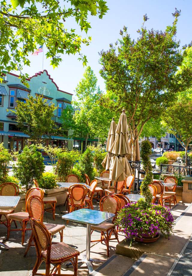 Downtown Mountain View California