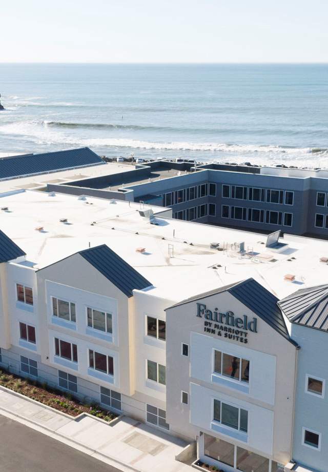 Fairfield Inn Pacifica Overhead Daytime